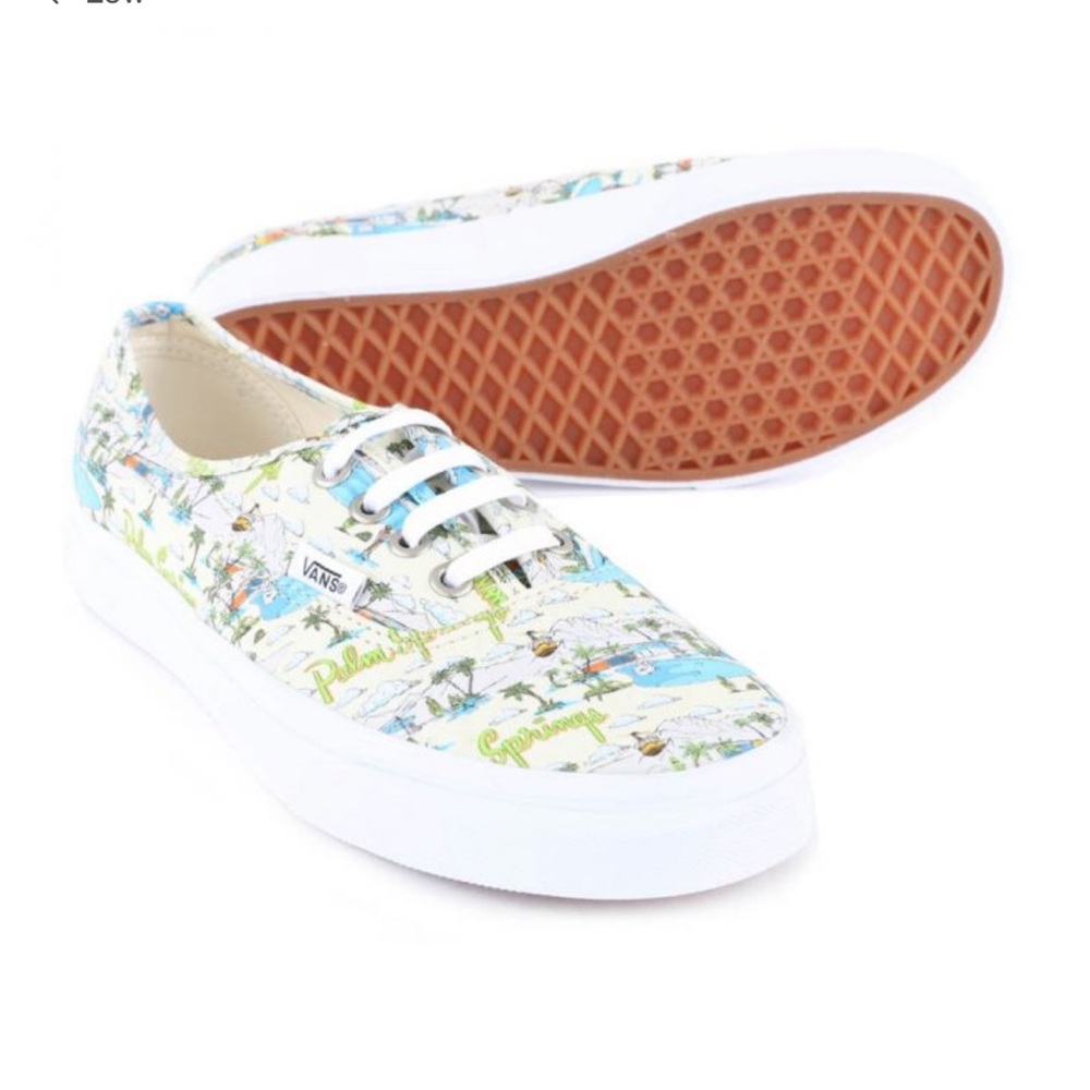 Vans x Madewell Vans® Unisex Authentic Lace-Up Sneakers in Palm Springs